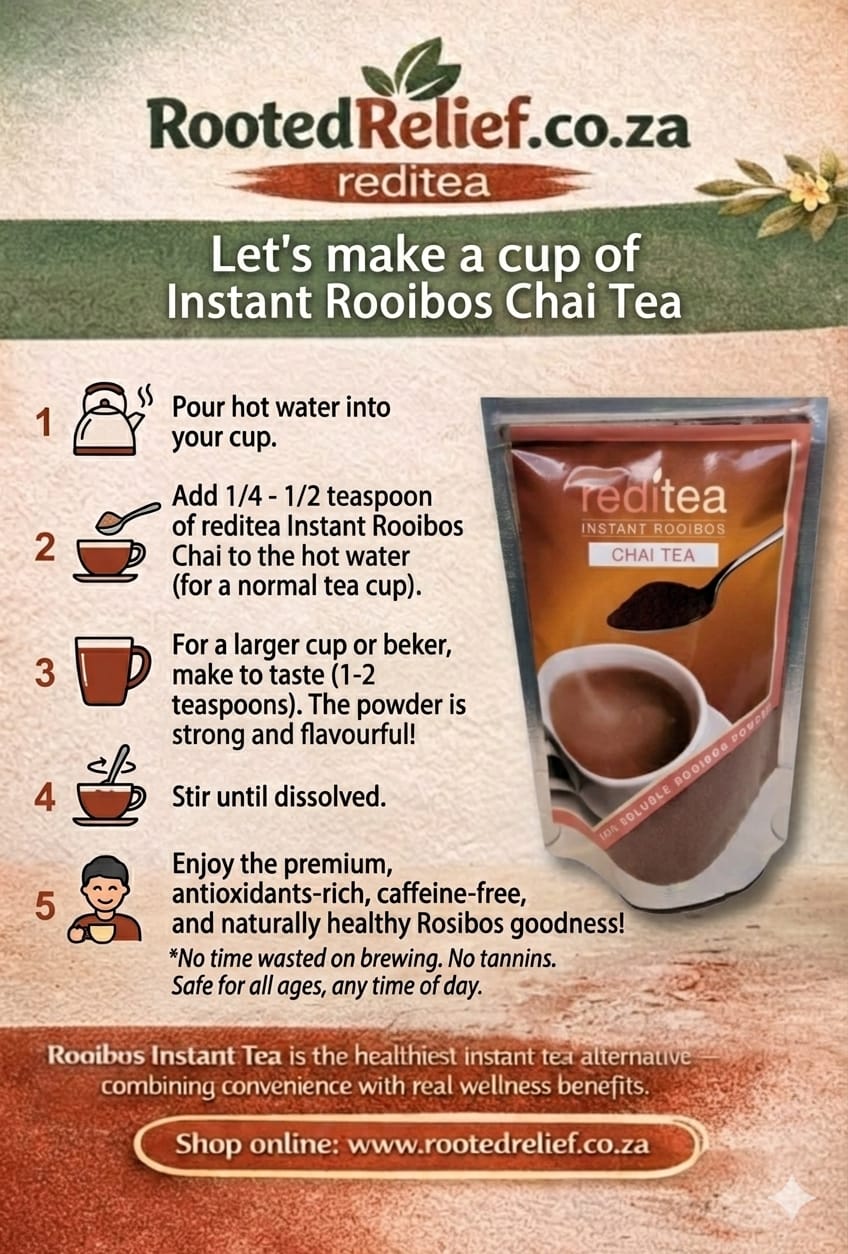 reditea Instant Rooibos Chai Tea
