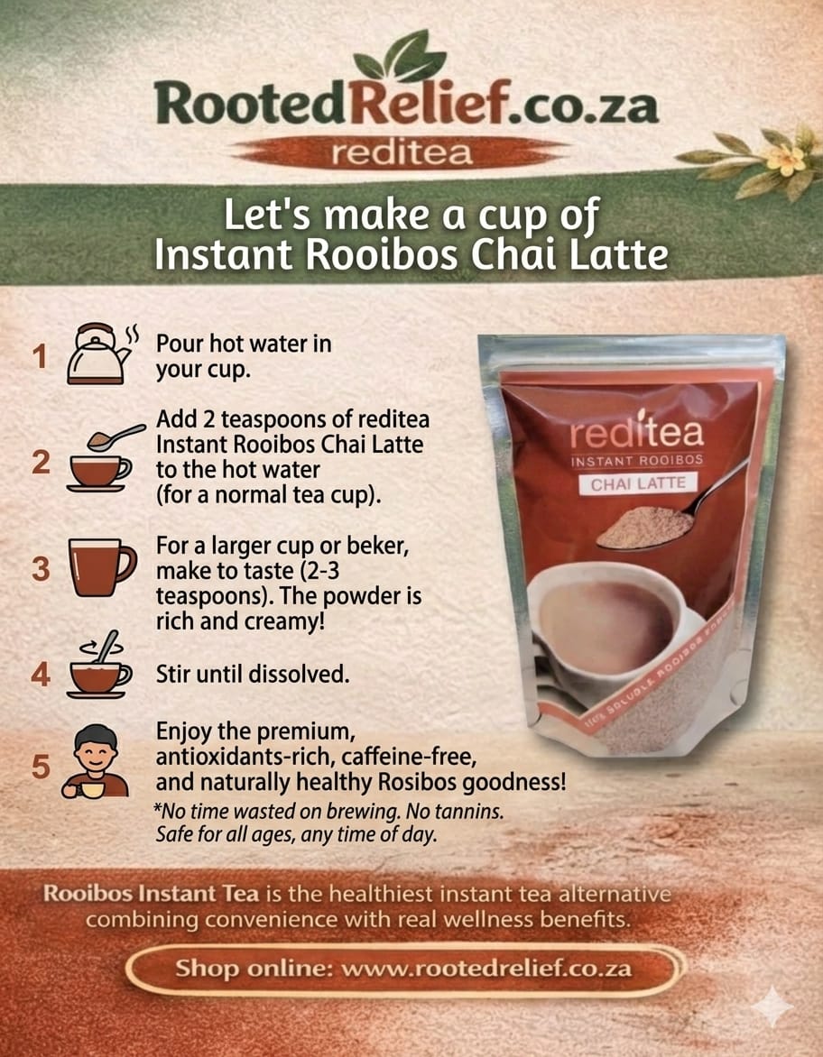 reditea Instant Rooibos Chai Latte