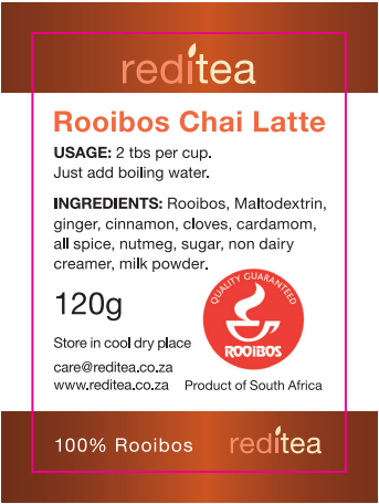 reditea Instant Rooibos Chai Latte