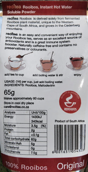 reditea Instant Rooibos