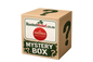 Mystery box from RootedRelief.co.za with reditea Instant Rooibos teas and fun extra items 